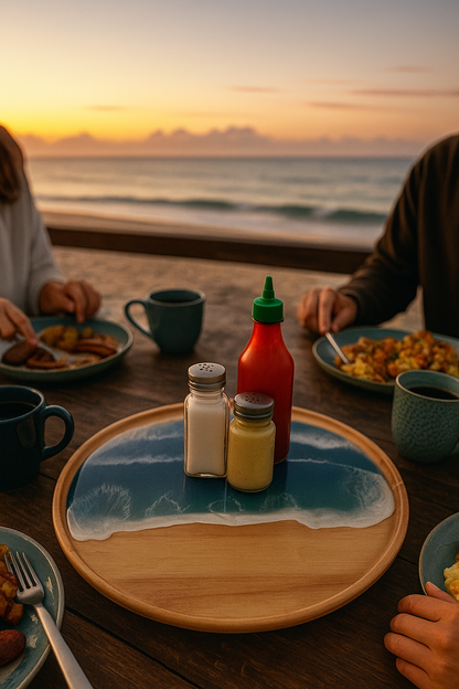 SeaWhirl Lazy Susan – Bamboo Edition
