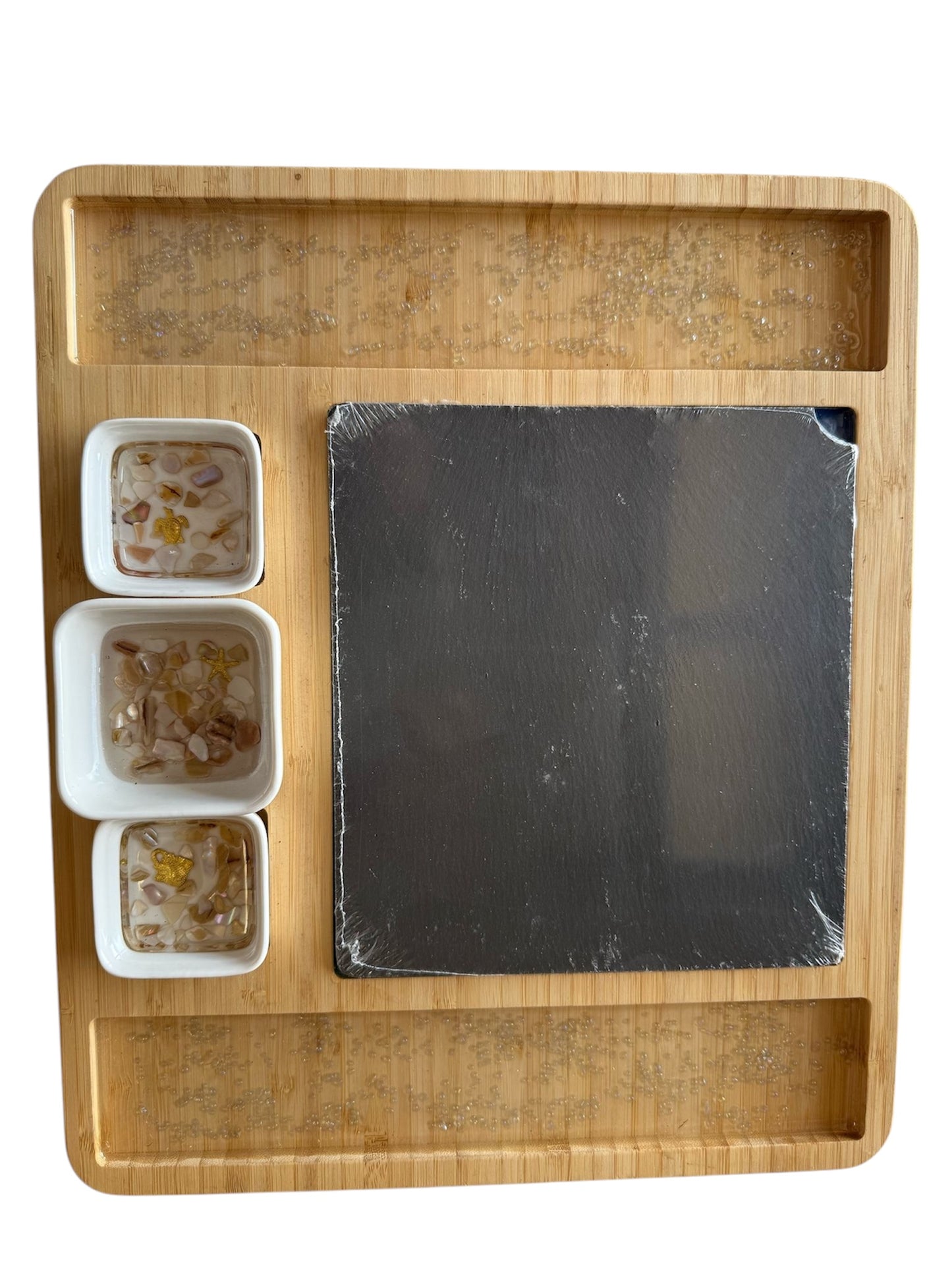 The Coastal Host — Expandable Cheese & Charcuterie Board