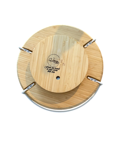 SeaWhirl Lazy Susan – Bamboo Edition