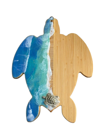 Turtle Cheeseboard – Bamboo + Resin