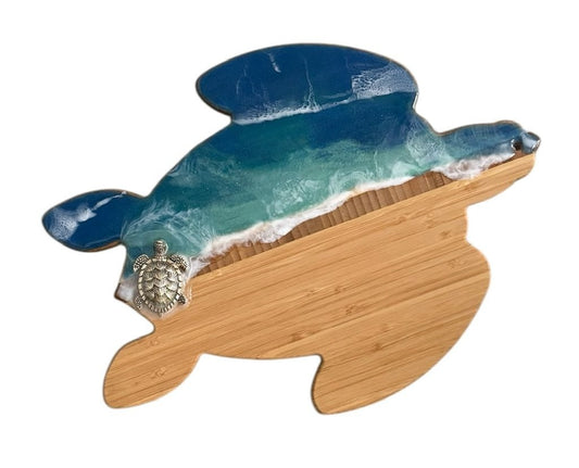 Turtle Cheeseboard – Bamboo + Resin