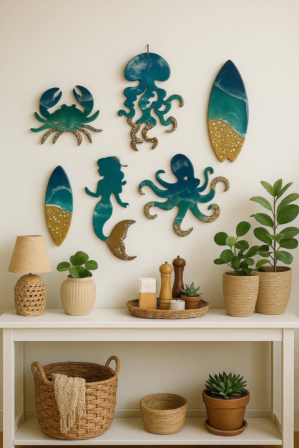 Ocean Spirit Wood Shapes (Small)