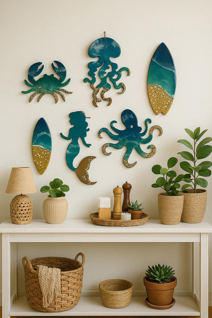Ocean Spirit Wood Shapes (Small)